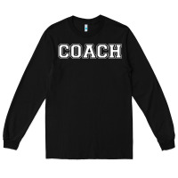 Black coach Long Sleeve Tee - artisFamous