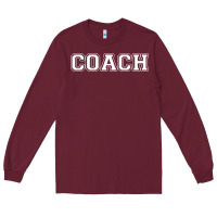 Burgundy coach Long Sleeve Tee - artisFamous