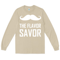 Mushroom mustache the flavor savor Long Sleeve Tee - artisFamous