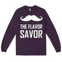 Plum mustache the flavor savor Long Sleeve Tee - artisFamous