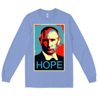 Colony Blue putin hope style Long Sleeve Tee - artisFamous