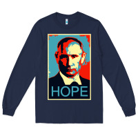 Navy putin hope style Long Sleeve Tee - artisFamous