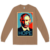 Toasted Coconut putin hope style Long Sleeve Tee - artisFamous