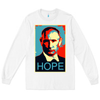 White putin hope style Long Sleeve Tee - artisFamous