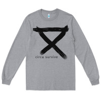 Heather Grey CIRCA SURVIVE Long Sleeve Tee - artisFamous