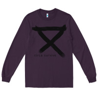 Plum CIRCA SURVIVE Long Sleeve Tee - artisFamous