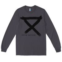 Smoke CIRCA SURVIVE Long Sleeve Tee - artisFamous