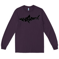 Plum shark week Long Sleeve Tee - artisFamous