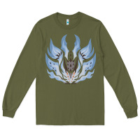 Army Green chaotic xeno'jiiva Long Sleeve Tee - artisFamous
