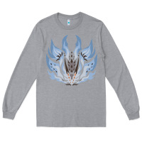 Heather Grey chaotic xeno'jiiva Long Sleeve Tee - artisFamous