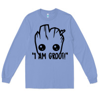 Colony Blue baby groot Long Sleeve Tee - artisFamous