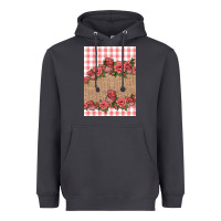 Smoke valentines day burlap background Heavyweight Hoodie - Jasminsmagicworld