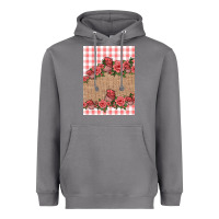 Storm valentines day burlap background Heavyweight Hoodie - Jasminsmagicworld
