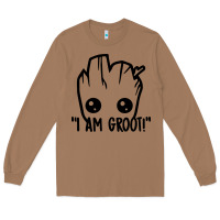 Toasted Coconut baby groot Long Sleeve Tee - artisFamous
