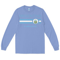 Colony Blue soccer argentina jersey argentinian football la albiceleste Long Sleeve Tee - artisFamous
