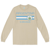 Mushroom soccer argentina jersey argentinian football la albiceleste Long Sleeve Tee - artisFamous