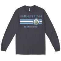 Smoke soccer argentina jersey argentinian football la albiceleste Long Sleeve Tee - artisFamous