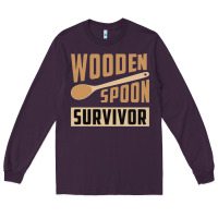 Plum wooden spoon survivor Long Sleeve Tee - artisFamous