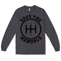 Smoke save the manuals (black) Long Sleeve Tee - artisFamous