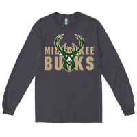 Smoke Milkwaukee Bucks Long Sleeve Tee - artisFamous