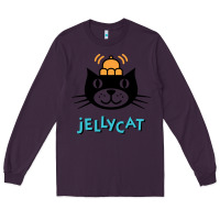 Plum jelly cat Long Sleeve Tee - artisFamous