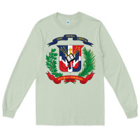 Matcha dominican republic flag national emblem republica dominicana t shirt Long Sleeve Tee - artisFamous