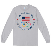 Moon Dust Olympic Rings Long Sleeve Tee - artisFamous