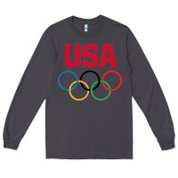 Smoke Olympic Rings Long Sleeve Tee - artisFamous