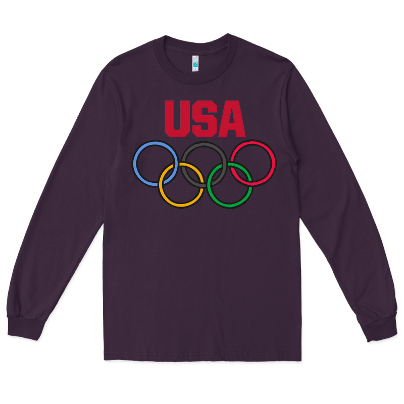 Olympic Rings Long Sleeve Tee by artisFamous | Teevron