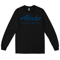 Black Alaska Airlines Long Sleeve Tee - artisFamous