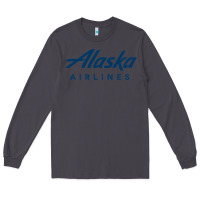 Smoke Alaska Airlines Long Sleeve Tee - artisFamous
