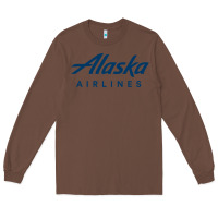 Chestnut Alaska Airlines Long Sleeve Tee - artisFamous