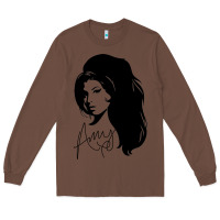 Chestnut Amy Winehouse Long Sleeve Tee - artisFamous