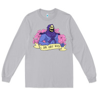 Moon Dust Vintage Skeletor ı am not nice Long Sleeve Tee - artisFamous