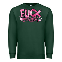 Sports Green fuck breast cancer Premium Sweatshirt - RanaPortraitStore