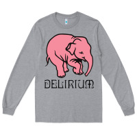 Heather Grey delirium tremens Long Sleeve Tee - artisFamous