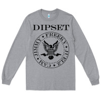 Heather Grey dipset diplomats Long Sleeve Tee - artisFamous