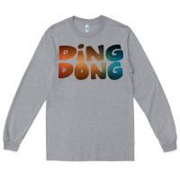 Heather Grey ding dong new Long Sleeve Tee - artisFamous