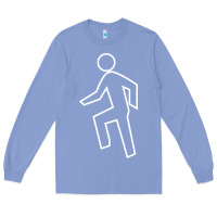 Colony Blue everyday im shufflin Long Sleeve Tee - artisFamous