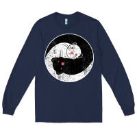 Navy ferret harmony Long Sleeve Tee - artisFamous