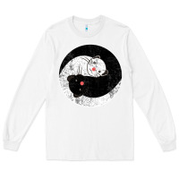 White ferret harmony Long Sleeve Tee - artisFamous