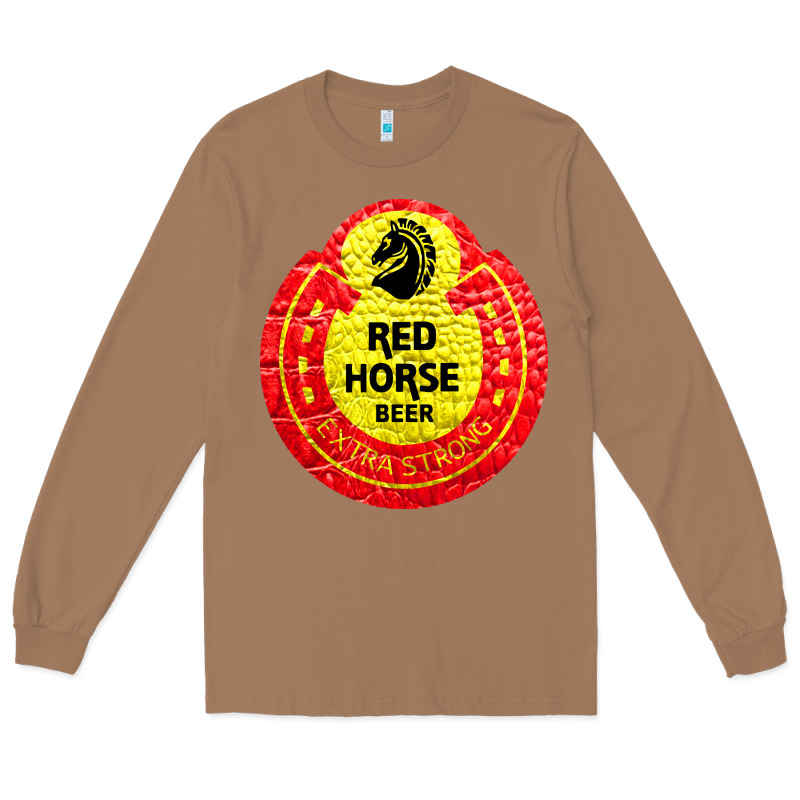 Red Horse Long Sleeve Tee by artisFamous | Teevron
