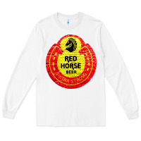 White red horse Long Sleeve Tee - artisFamous