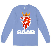 Colony Blue saab Long Sleeve Tee - artisFamous
