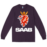 Plum saab Long Sleeve Tee - artisFamous