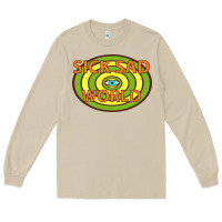 Mushroom sick sad world Long Sleeve Tee - artisFamous