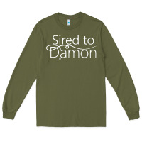 Army Green sired to damon Long Sleeve Tee - artisFamous