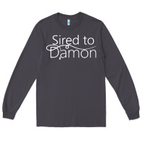 Smoke sired to damon Long Sleeve Tee - artisFamous