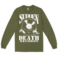 Army Green sudden death records Long Sleeve Tee - artisFamous