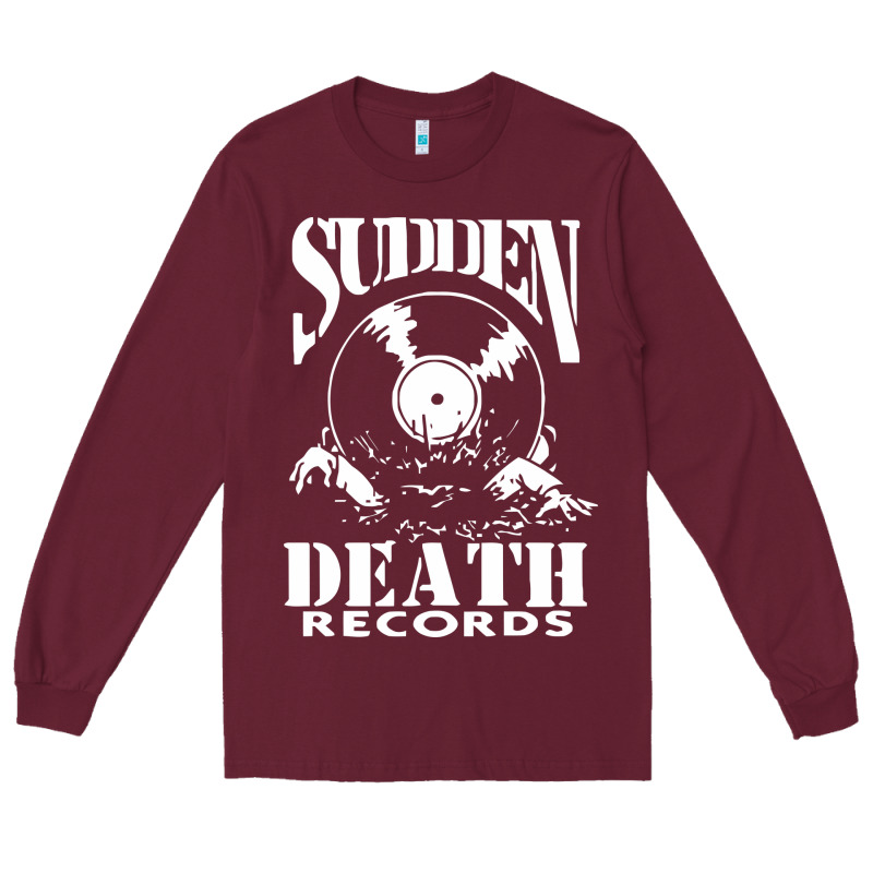 Sudden Death Records Long Sleeve Tee by artisFamous | Teevron